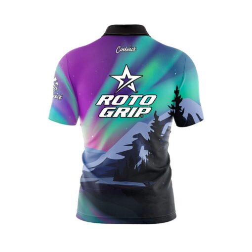 Roto Grip Aurora Borealis Fast Track CoolWick Bowling Jersey - Image 2
