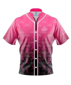 Roto Grip Breast Cancer Baseball Fast Track CoolWick Bowling Jersey