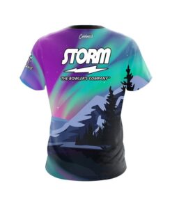 Alternative view of Storm Aurora Borealis CoolWick Bowling Jersey