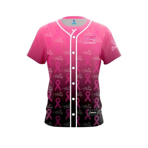 Storm Breast Cancer Baseball CoolWick Bowling Jersey