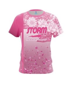 Storm Breast Cancer Petal Pink CoolWick Bowling Jersey