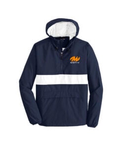 Motiv Coolwick Zipped Pocket Anorak Hoodie Pullover