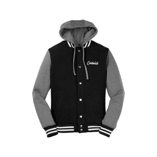 CoolWick Men's Retro Varsity Bowling Jacket