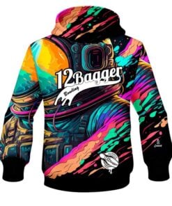 12Bagger Astro World CoolWick Bowling Hoodie