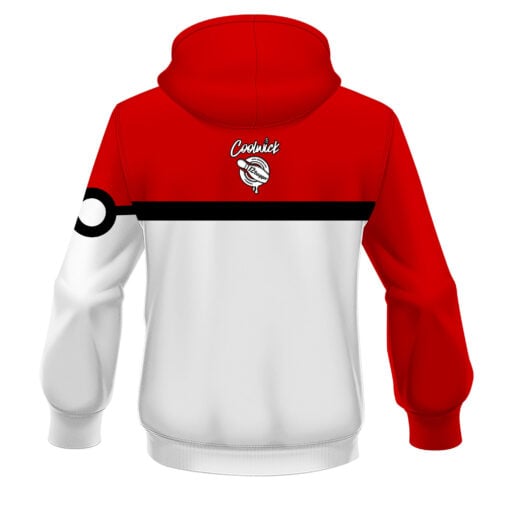 12Bagger Monster Ball CoolWick Bowling Hoodie - Image 2