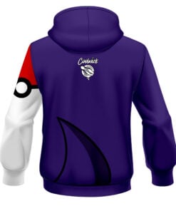 Alternative view of 12Bagger Nightshade CoolWick Bowling Hoodie