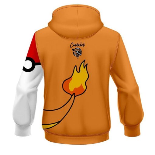 12Bagger Wildfire CoolWick Bowling Hoodie - Image 2