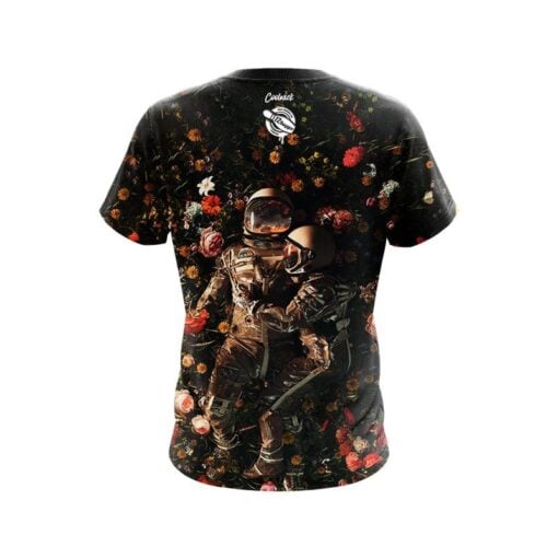 12Bagger Cosmic Bloom CoolWick Bowling Jersey - Image 2