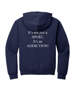 Alternative view of A2B Addicted2Bowling Embroidered Unisex Hoodie