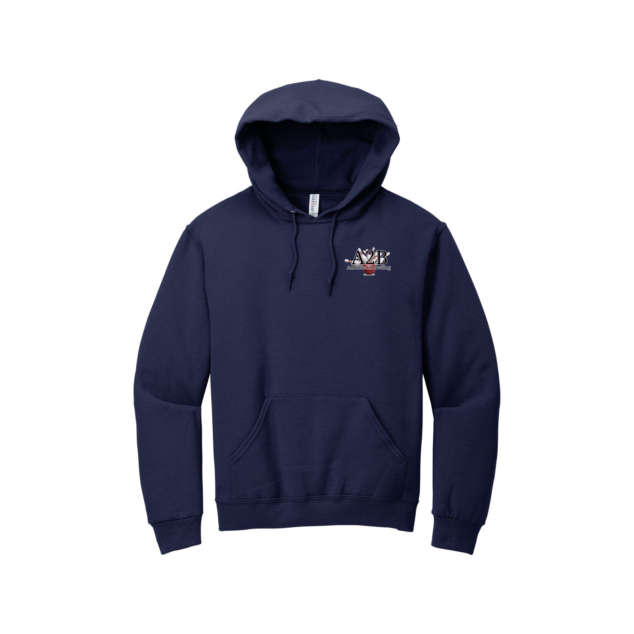 A2B Addicted2Bowling Embroidered Unisex Hoodie
