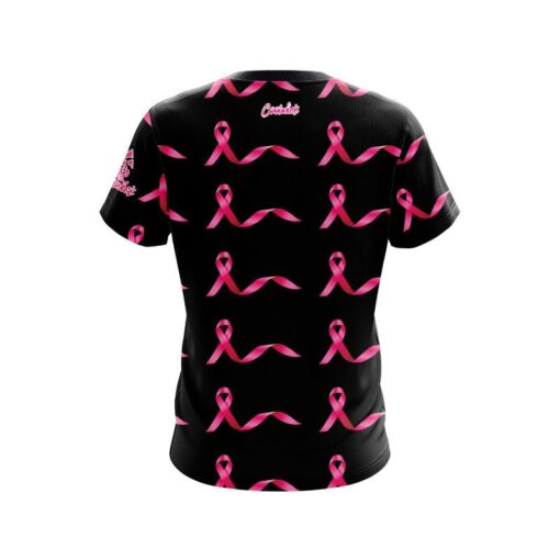 A2B Addicted2Bowling Jai Jones Black Breast Cancer CoolWick Jersey - Image 2