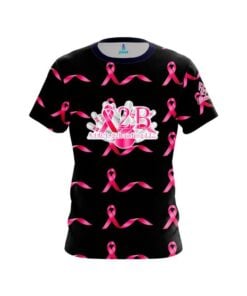 A2B Addicted2Bowling Jai Jones Black Breast Cancer CoolWick Jersey
