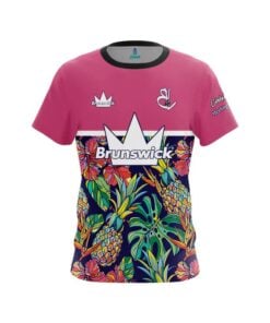 Brunswick Alyssa Ferraro Split Pineapple CoolWick Bowling Jersey