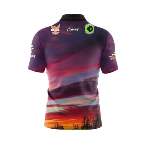 TAT True Amateur Tournament Desert Southwest Saguaro CoolWick Bowling Jersey - Image 2