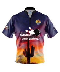 TAT True Amateur Tournament Desert Southwest Saguaro CoolWick Bowling Jersey