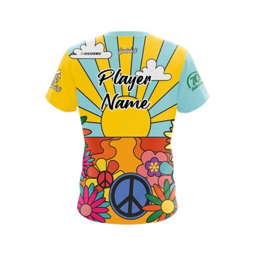 70th Anniversary Gulf Coast Retro CoolWick Bowling Jersey - Image 2