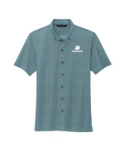 Ebonite Coolwick Men's Stretch Pique Full-Button Bowling Polo