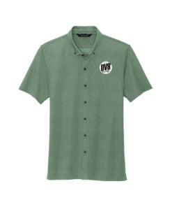 DV8 Coolwick Men's Stretch Pique Full-Button Bowling Polo