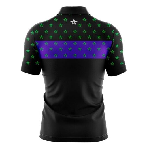 Roto Grip ASC Extreme Green Star Men's CoolWick Polo - Image 2