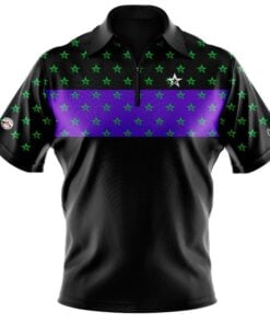 Roto Grip ASC Extreme Green Star Men's CoolWick Polo