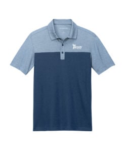 Track Coolwick Men's Fine Pique Blend Blocked Bowling Polo