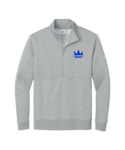 Brunswick Nike Men's Club Fleece Sleeve Swoosh 1/2-Zip Pullover