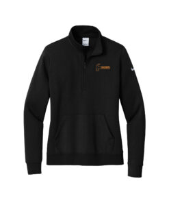 Hammer Nike Ladies Club Fleece Sleeve Swoosh 1/2-Zip Pullover