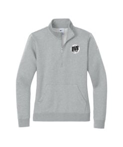 DV8 Nike Ladies Club Fleece Sleeve Swoosh 1/2-Zip Pullover