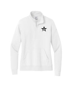 Roto Grip Nike Ladies Club Fleece Sleeve Swoosh 1/2-Zip Pullover