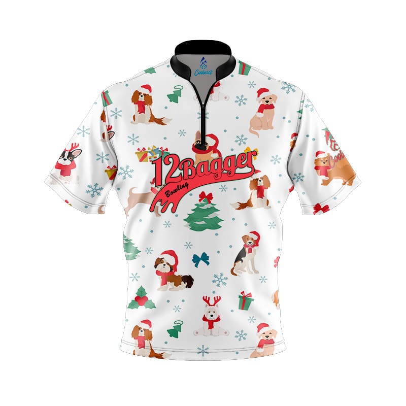 12Bagger Happy Howlidays Fast Track CoolWick Bowling Jersey