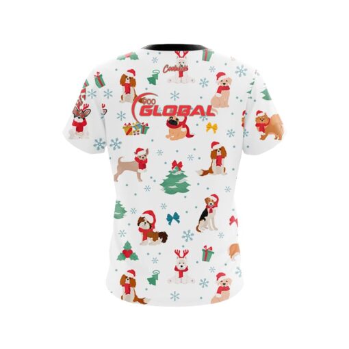 900 Global Happy Howlidays CoolWick Bowling Jersey - Image 2