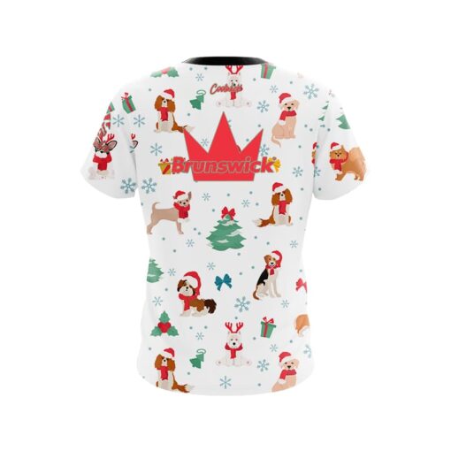 Brunswick Happy Howlidays CoolWick Bowling Jersey - Image 2