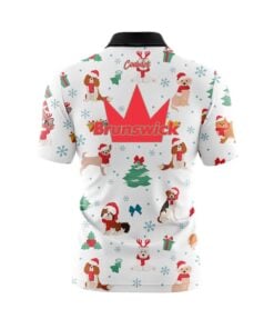 Alternative view of Brunswick Happy Howlidays Fast Track CoolWick Bowling Jersey