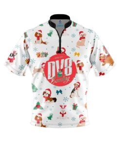 DV8 Happy Howlidays Fast Track CoolWick Bowling Jersey
