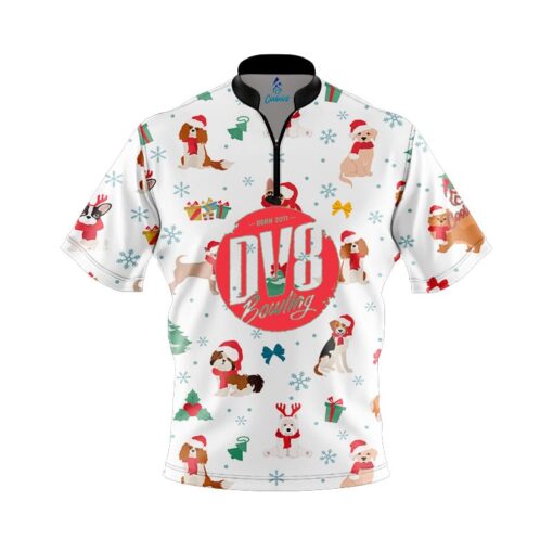 DV8 Happy Howlidays Fast Track CoolWick Bowling Jersey