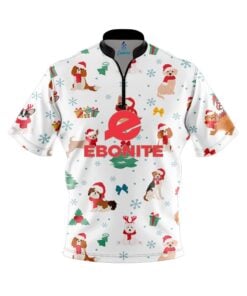 Ebonite Happy Howlidays Fast Track CoolWick Bowling Jersey