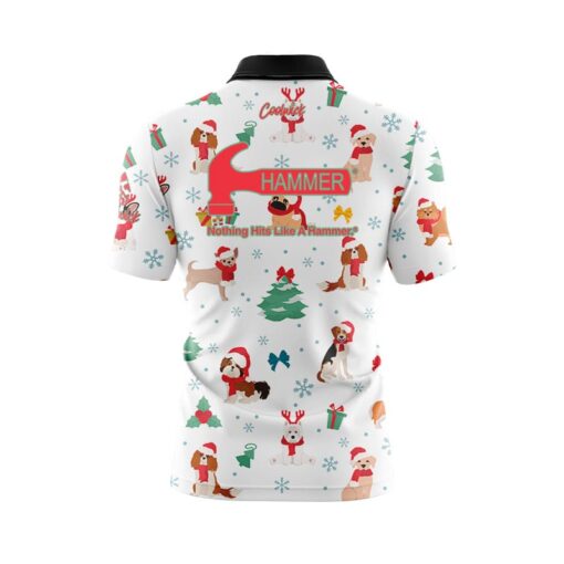 Hammer Happy Howlidays Fast Track CoolWick Bowling Jersey - Image 2