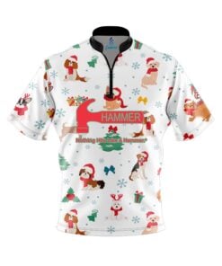 Hammer Happy Howlidays Fast Track CoolWick Bowling Jersey