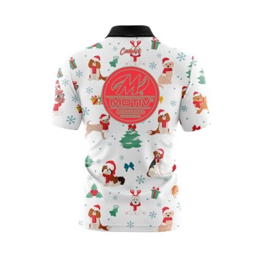 Motiv Happy Howlidays Fast Track CoolWick Bowling Jersey - Image 2