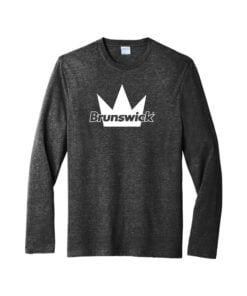 Brunswick Men's Tri-Blend Long Sleeve CoolWick Bowling T-Shirt
