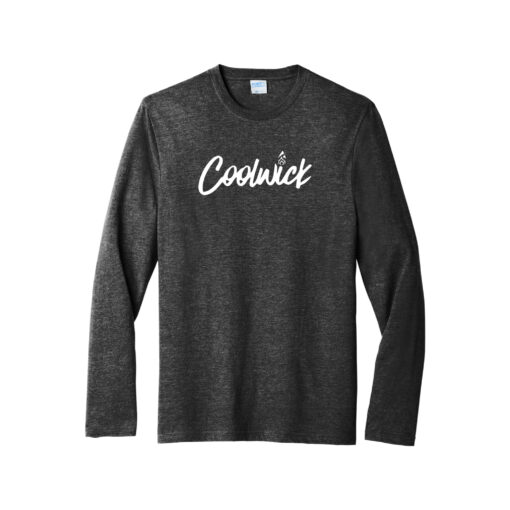 CoolWick Men's Tri-Blend Long Sleeve Bowling T-Shirt