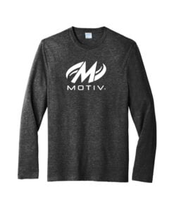 Motiv Men's Tri-Blend Long Sleeve CoolWick Bowling T-Shirt
