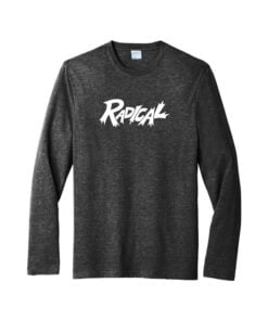 Radical Men's Tri-Blend Long Sleeve CoolWick Bowling T-Shirt