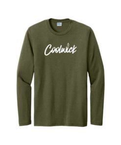 Coolwick Men's Tri-Blend Long Sleeve Bowling T-Shirt