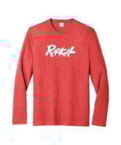 Radical Men's Tri-Blend Long Sleeve Bowling T-Shirt