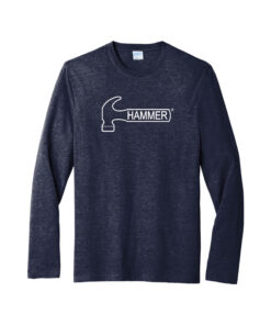 Hammer Men's Tri-Blend Long Sleeve Bowling T-Shirt