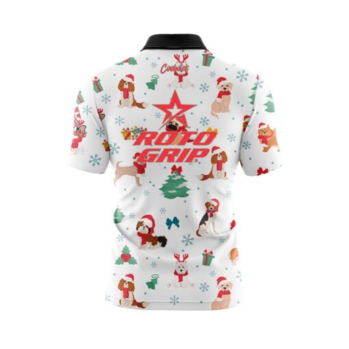 Roto Grip Happy Howlidays Fast Track CoolWick Bowling Jersey - Image 2