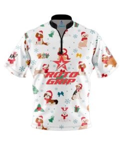 Roto Grip Happy Howlidays Fast Track CoolWick Bowling Jersey