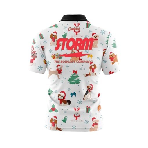 Storm Happy Howlidays Fast Track CoolWick Bowling Jersey - Image 2