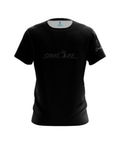 StrikeLife Black Fade CoolWick Bowling Jersey